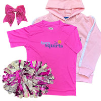 Cheer-Dance Squirts Pack + Clothing (Ages 3 - 7 yrs)
